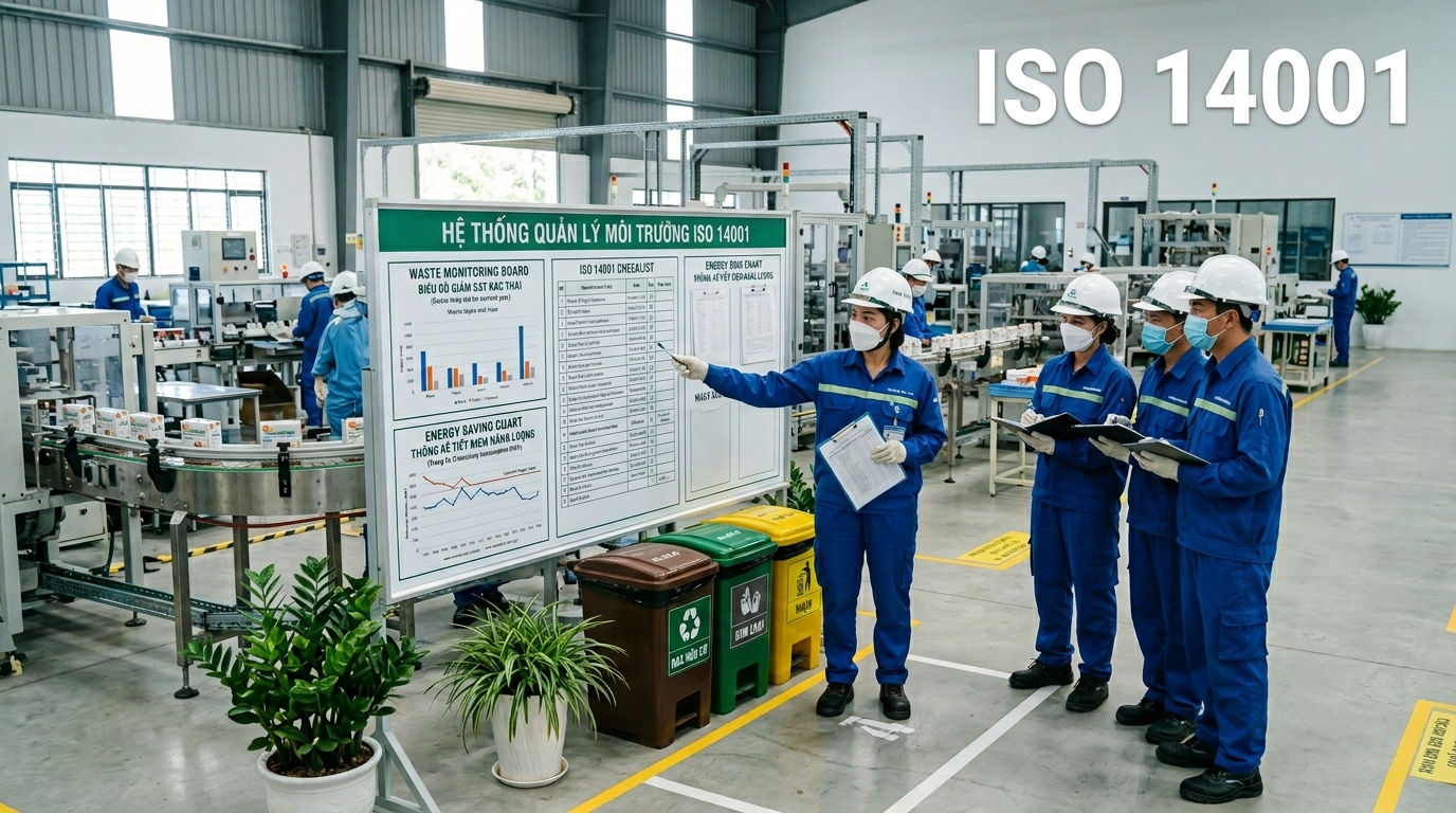 Cấp Chứng Chỉ ISO 14001