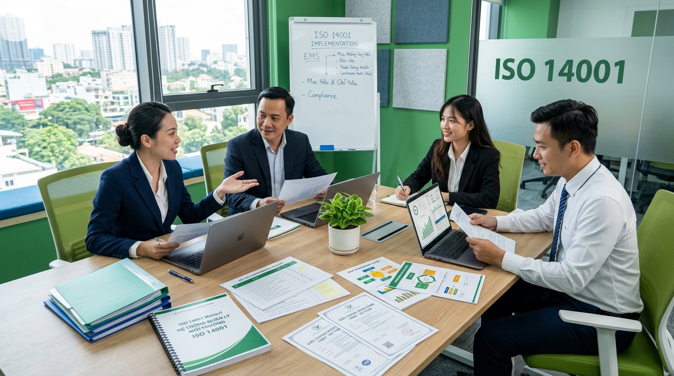 Cấp Chứng Chỉ ISO 14001
