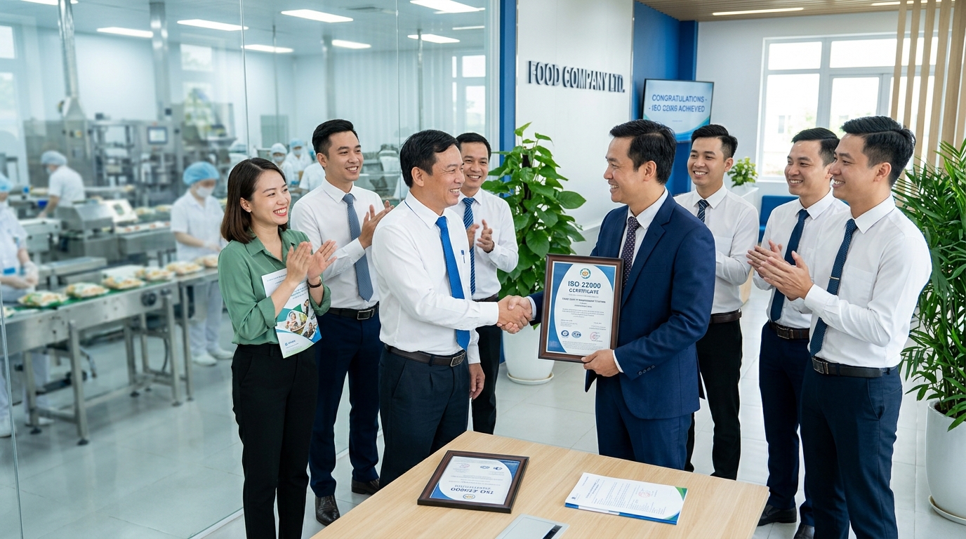 Chứng Nhận ISO 22000