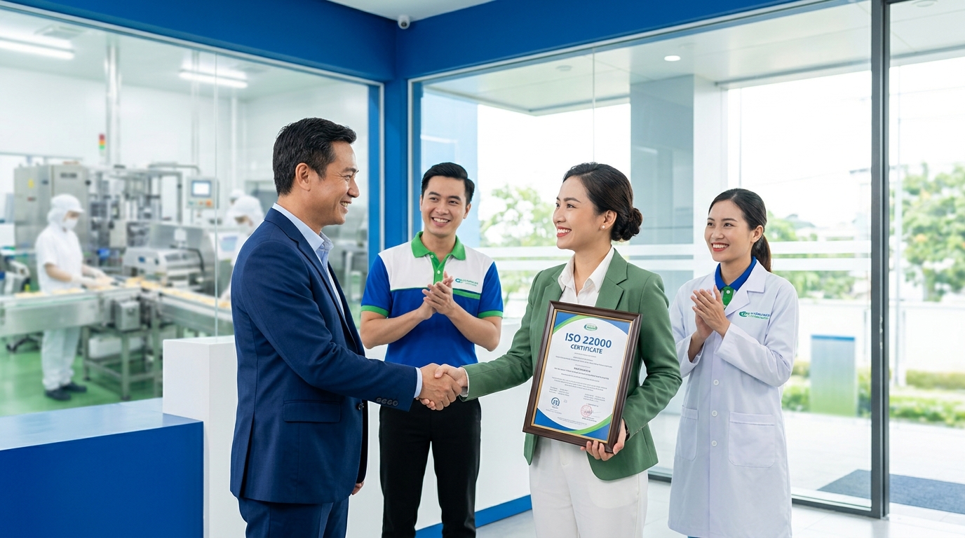 Chứng Nhận ISO 22000