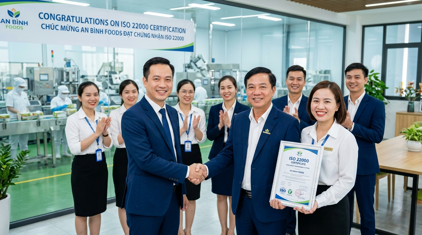 ISO 22000 Chứng Nhận Quản Lý An Toàn Thực Phẩm