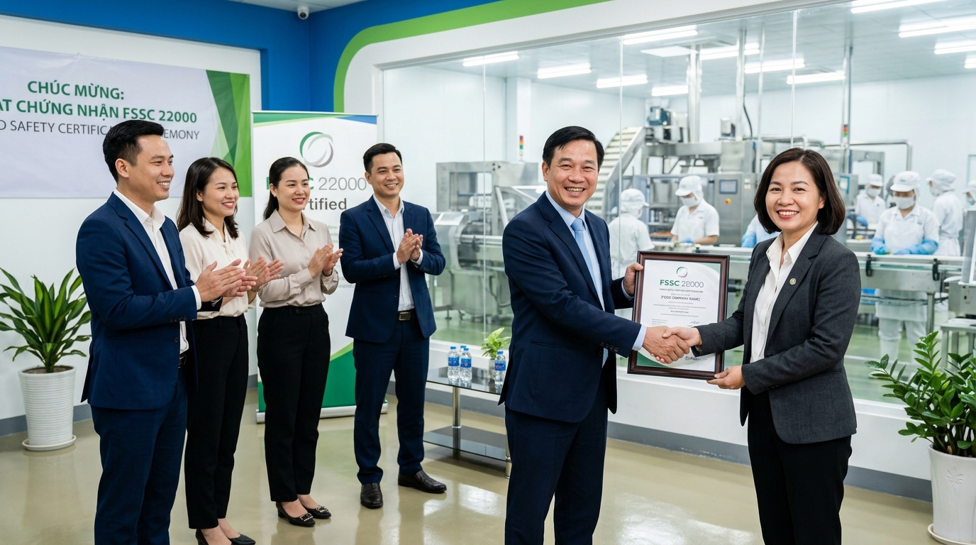 FSSC 22000 Chứng Nhận An Toàn Thực Phẩm