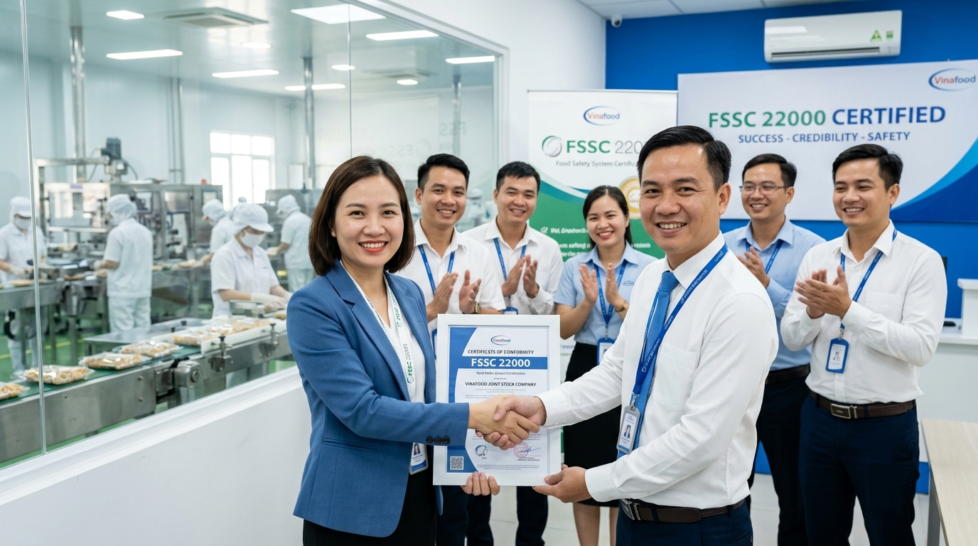 FSSC 22000 Chứng Nhận An Toàn Thực Phẩm