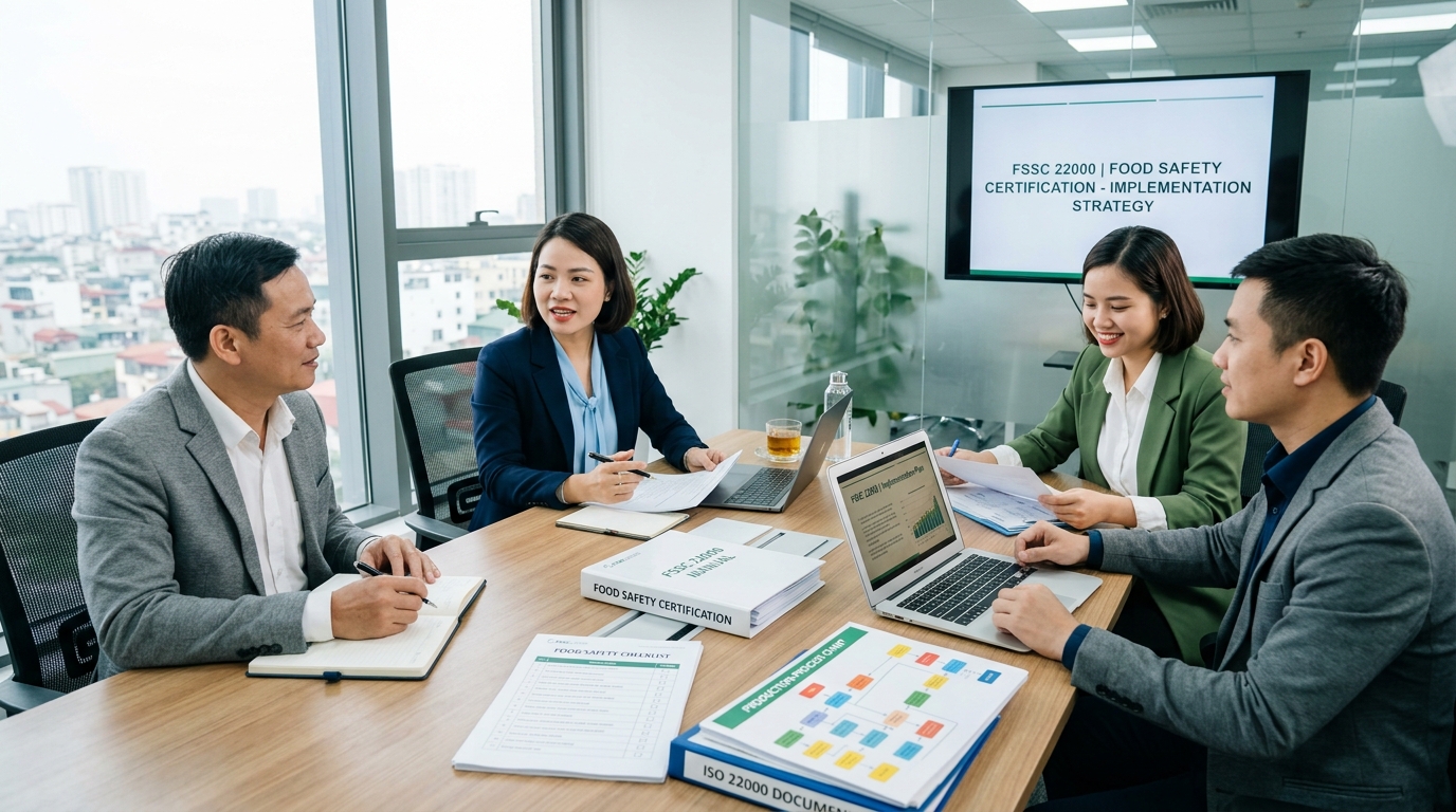 FSSC 22000 Chứng Nhận An Toàn Thực Phẩm