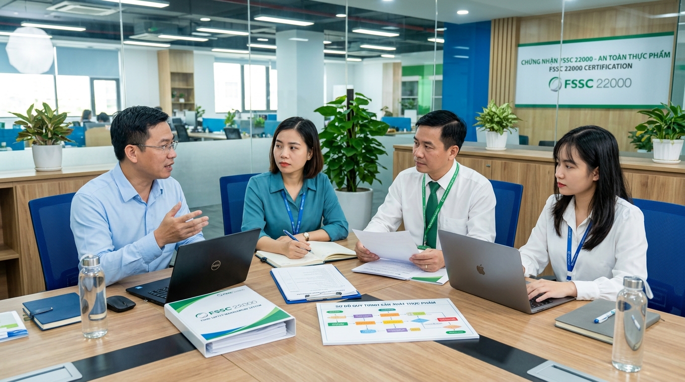 FSSC 22000 Chứng Nhận An Toàn Thực Phẩm