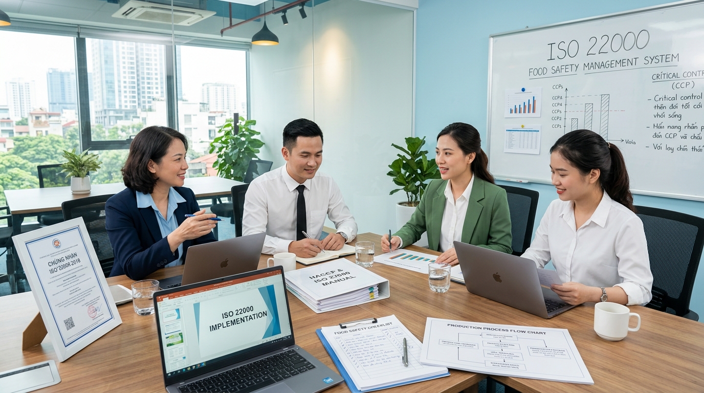 Chứng Nhận ISO 22000