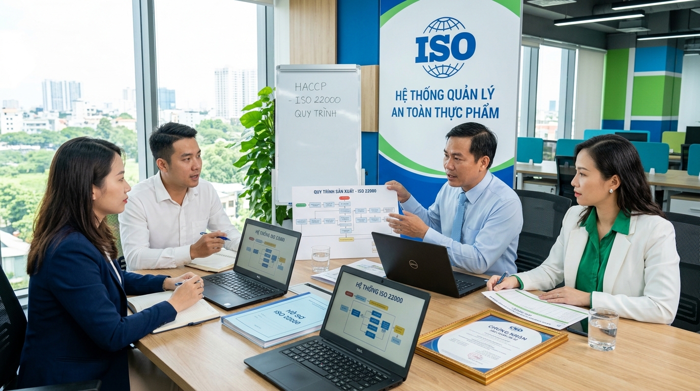 Chứng Nhận ISO 22000