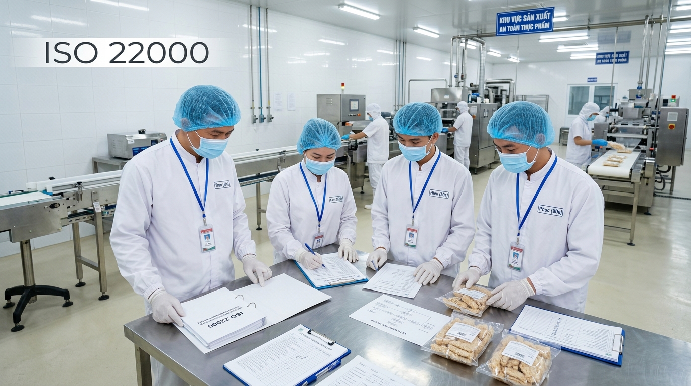 Chứng Nhận ISO 22000